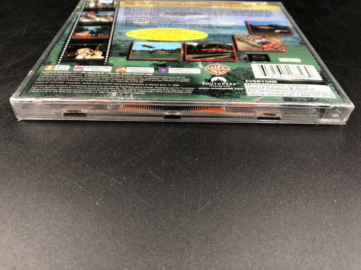 Dukes of Hazzard: Racing for Home (Sony PlayStation 1, 1999) for