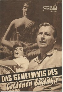 Secret of the Golden Buddha LEX BARKER 1963 AUSTRIA Kino Neues Film Programm