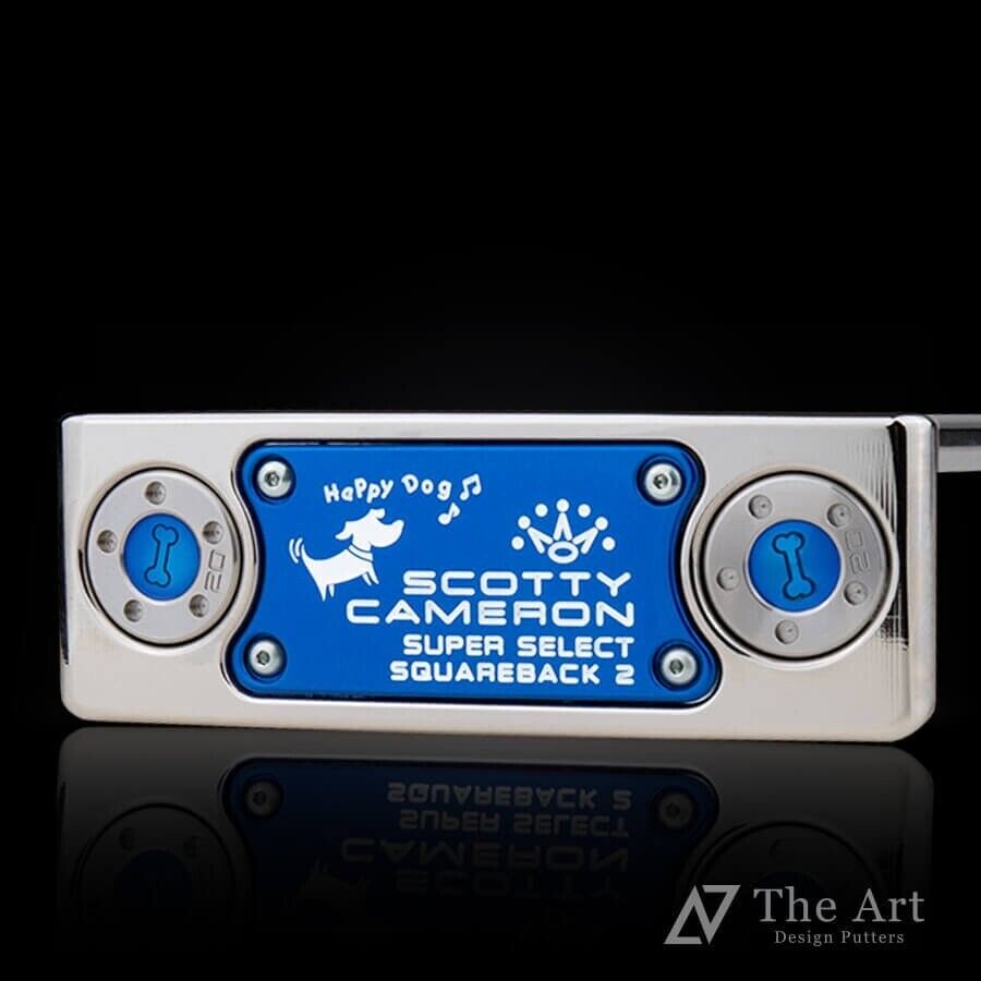 SCOTTY CAMERON 2023 Super Select Square Back 2 Happy Dog SCOTTY CAMERON 2023 Super Select Square Back 2 Happy Dog