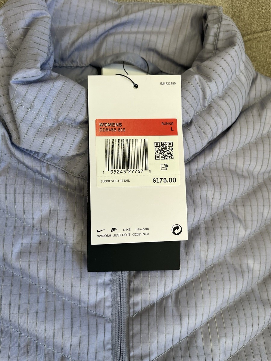 ⭐︎ NWT $175 Nike Therma-FIT Run Division Hybrid Running Jacket Purple