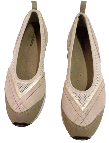 EASY SPIRIT JPAMREE Round Toe Slip-on Casual Flats Taupe US Size 9.5M NWOT NEW - Picture 2 of 18