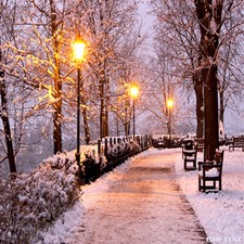 Winter 10'x10' Computer-painted Vinyl Scenic Photo Background Backdrop BHF1157