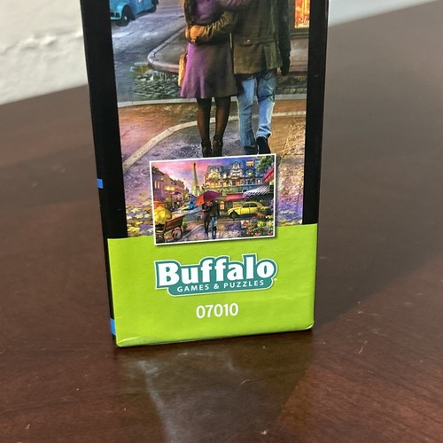 CITIES IN COLOR RAINING IN PARIS 750 PIECE BUFFALO GAMES JIGSAW PUZZLE New - Picture 3 of 4