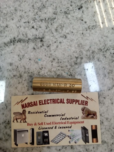 BUSSMANN  SERIES-NTN-R-30-DUMMY FUSE NEUTRAL (GE12
