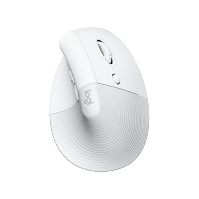 Logitech Lift for Mac Wireless Vertical Ergonomic Mouse, 910-006471 - Off White