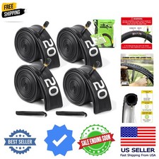 4 Pack 12''/16"/18"/ 20"/ 24"/ 26" /27.5''/29" x1.75/1.95/2.10/2.125 Bike Tub...