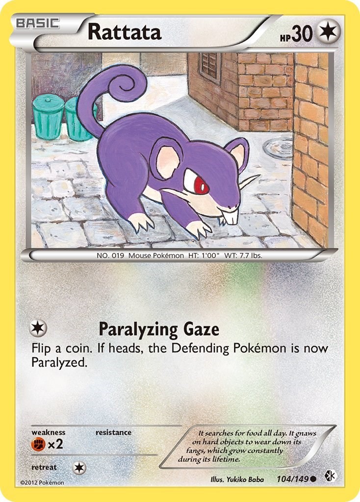 Rattata - [BCR - 104/149] - Common - Pokemon - EN