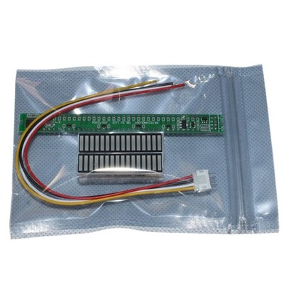 32-Segment VU Meter DIY Kit mit programmierbaren AGC und Helligkeitsstufen
