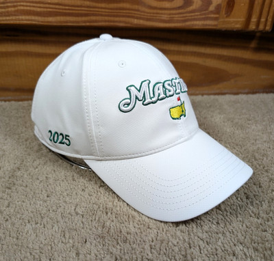 READ 2025 Official Masters Tournament Hat NWT White Golf Adjustable Strapback