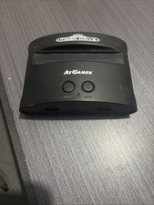 Sega Mega Drive 16-Bit Black Game Console with 2 Controllers With Games