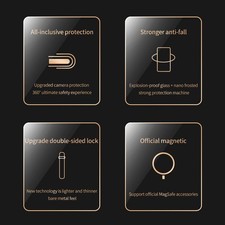 Privacy Anti Peeping Magnetic Case Cover For iPhone 15 14 13 12 11 Pro Max