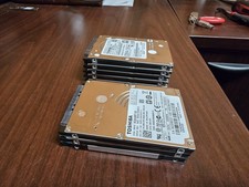 Lot of 8 Toshiba, Seagate 1TB | 500GB SATA HDD (7200, 5400 RPM) 