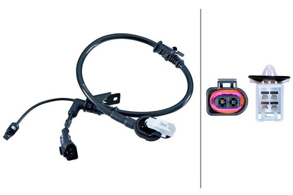 Hella ABS Sensor Raddrehzahl Hinterachse Rechts FüR Mazda CX-5 KF KE GH-image