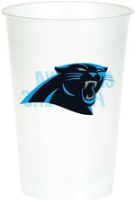 Carolina Panthers NFL Pro Football Sports Banquet Party 20 oz. Plastic Cups