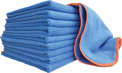 Silver-Infused Microfiber Cloths. Go beyond Ordinary Cleaning. 10 Washable/Reusa