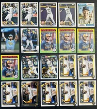 Garrett Mitchell Collection: 20 Cards (7) Rookie RC 2023-2025 Milwaukee Brewers