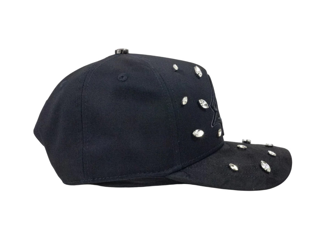BAEZ BB DIAMONDZ BLACK SNAPBACK HAT BZDIAMONDS BLK