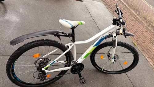 CUBE Women Access EAZ 27,5", weiss/grün, kaum gefahren!!! - Bild 4 von 20