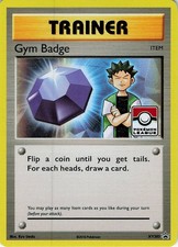 Gym Badge Brock XY203 Pokemon League Promo NM on eBay