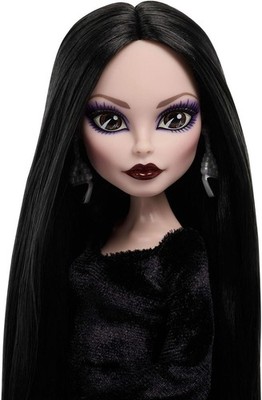 Monster High x Wednesday Morticia Addams Collectible Doll Velvet