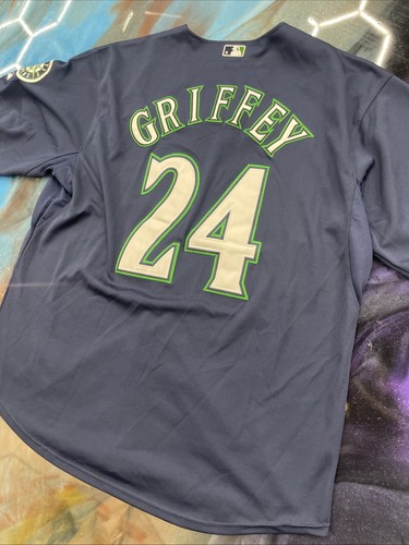 Ken Griffey Jr Seattle Mariners Stitched Jersey #24 Size 2xl - Picture 6 of 6