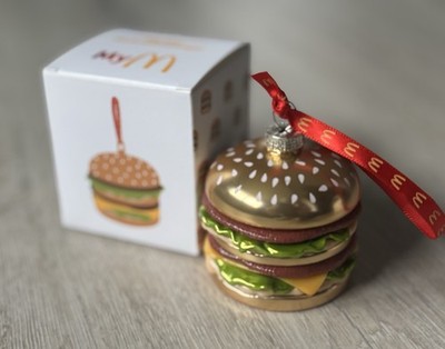 McDonald s Big Mac Weihnachtskugel Neu & Ovp Burger Weihnachten McDonalds Deko