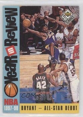 1998-99 Upper Deck UD Choice Year in Review Reserve Kobe Bryant #186 HOF 1c5s