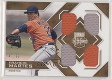 2016 Elite Extra Edition Quad Materials Holo Gold 47/99 Francis Martes no9