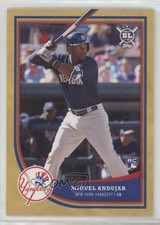 2018 Topps Big League Gold Miguel Andujar #166 0j5
