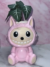 Labubu Flower Succulent Pot Planter 3D Printed Hand Painted WYSIWYG