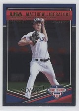 2018 Panini USA Baseball Stars & Stripes Longevity Matthew Liberatore #42 1n7z