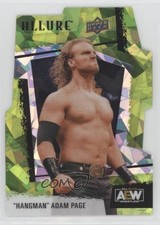 2022 Upper Deck Allure AEW Green Rainbow 49/99 Hangman Adam Page #2 1c41