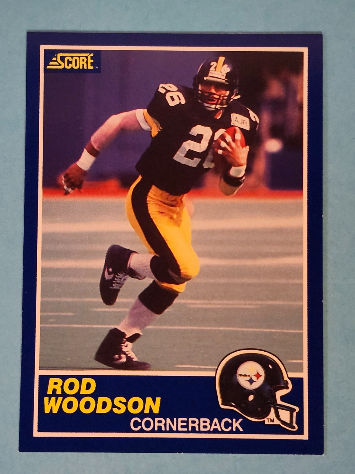 1989 Score RC Rod Woodson Pittsburgh Steelers #78 🏈
