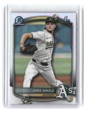 Jamie Arnold 2025 Bowman Draft Chrome Refractor