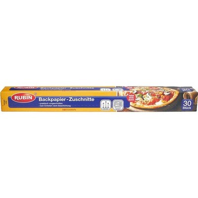 RUBIN Backpapier-Zuschnitte 1 Pack