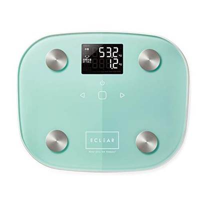 ELECOM Body Composition Scale with Backlight [Measures Weight BMI Body Fat