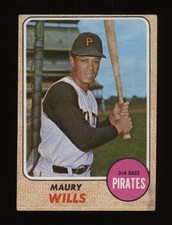 1968 Maury Willis Topps Baseball #175 VG Invest NOW