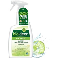 Bac-Out Enzyme Cleaner Spray and Stain  Odor Remover for Pet Stains, Laundry...