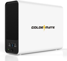 GOLDENMATE 1000VA UPS Battery Backup LiFePO4 230Wh 8 Outlets