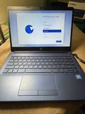HP Stream 14 Laptop Blue