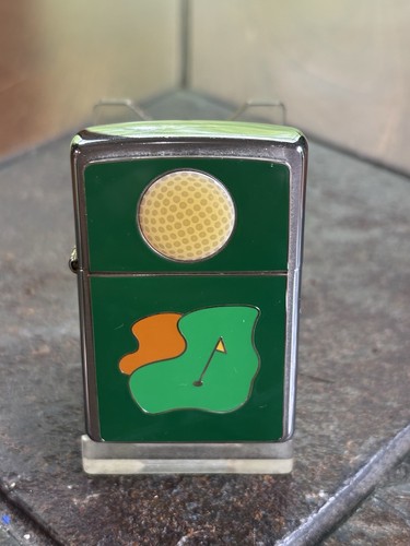 2002 Golf Zippo And Greenskeeper Ball Markers Kit In Metal Tin - Picture 5 of 21