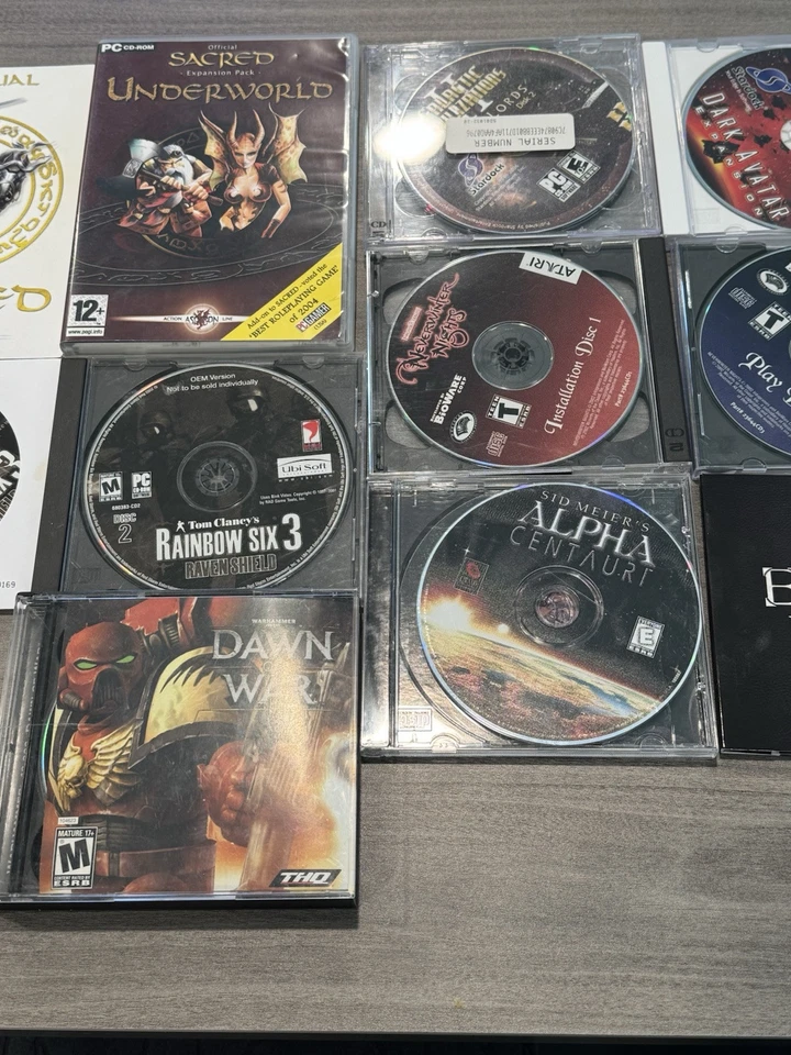 PC CD-ROM Games Vintage Lot From Early 2000s And Up - Image 3 of 4