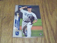JOSH STAUMONT ROOKIE 2020 TOPPS BASEBALL CARD #583. rookie card picture