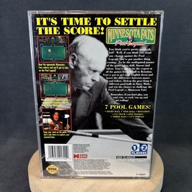 SEGA Saturn - Minnesota Fats: Pool Legend - Complete/CIB - Refurbished, VG