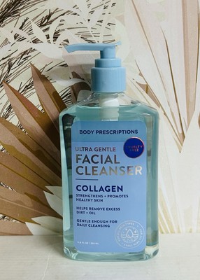 Body Prescriptions ~ Ultra Gentle Facial Cleanser with Collagen 11.8 fl oz