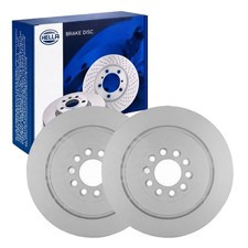 2x HELLA BREMSSCHEIBEN 365mm VORNE passend für JAGUAR S-TYPE XJ 55231PRO_