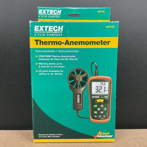 Extech AN100 CFM/CMM Mini Thermo-Anemometer