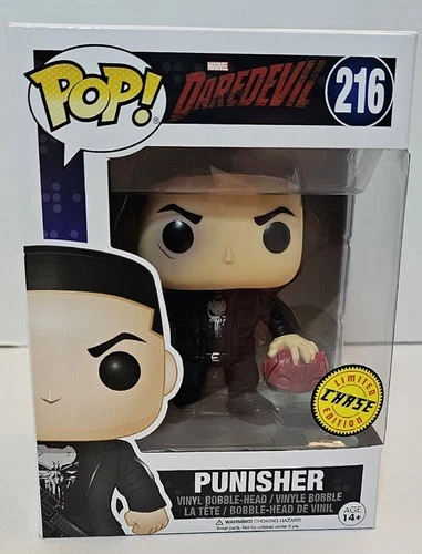 Funko Pop! Marvel’s Punisher Chase #216 Netflix Daredevil + Protector