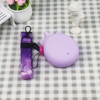 Weiche Silikon SchutzhüLle FüR Tamagotchi Paradise Wasserdicht Lila
