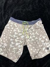 Mens Reef Swim shorts Size Large Tan